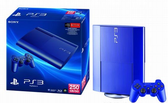 Купить Sony PlayStation 3 Super Slim 12GB Azurite Blue