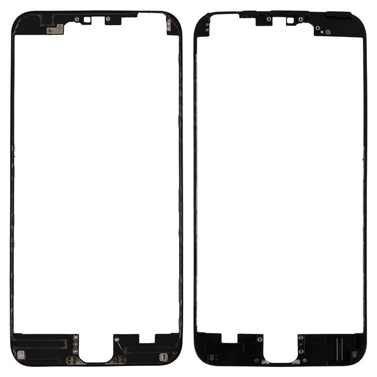 Рамка для крепления дисплея iPhone 6S plus (черная) оригинал