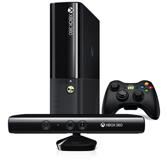 Microsoft Xbox 360 E 250GB + Kinect