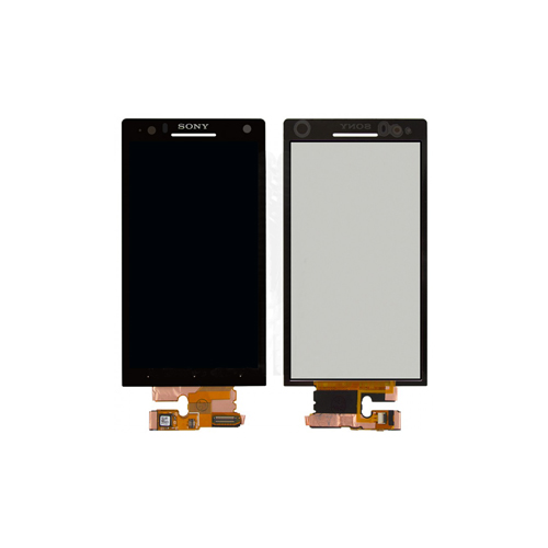Дисплей LCD Sony Xperia C в сборе с тачскрином (high copy)