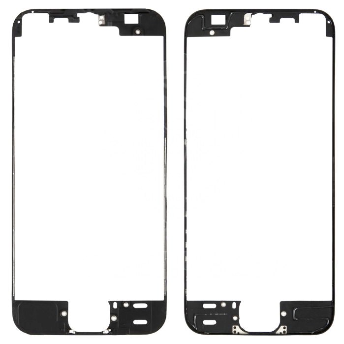 Рамка для крепления дисплея iPhone 5S (черная) оригинал