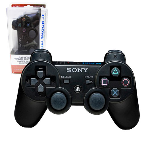 Джойстик Sony Playstation Dualshock 3 (черный, оригинал)
