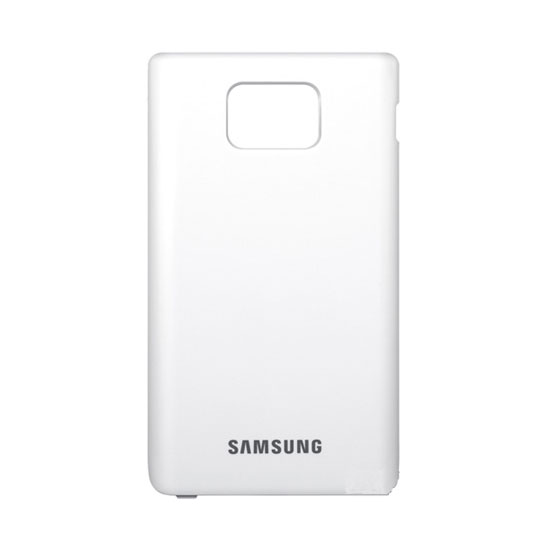 Крышка Samsung Galaxy S II задняя (белая)
