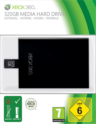 Жесткий диск HDD Xbox 360 Slim 320GB