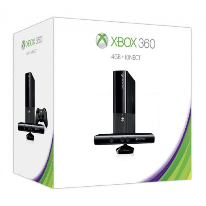 Microsoft Xbox 360 E 4GB + Kinect