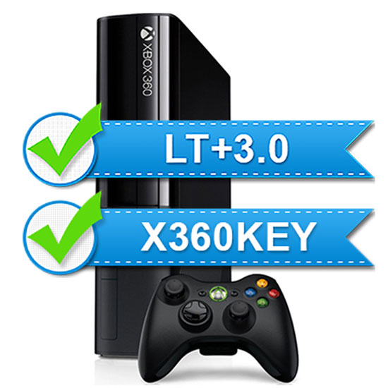 Microsoft Xbox 360 E 250GB + Прошивка + X360Key