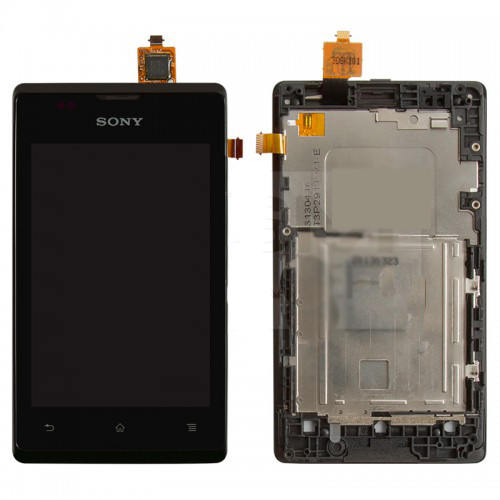 Дисплей LCD Sony Xperia E в сборе с тачскрином (high copy)