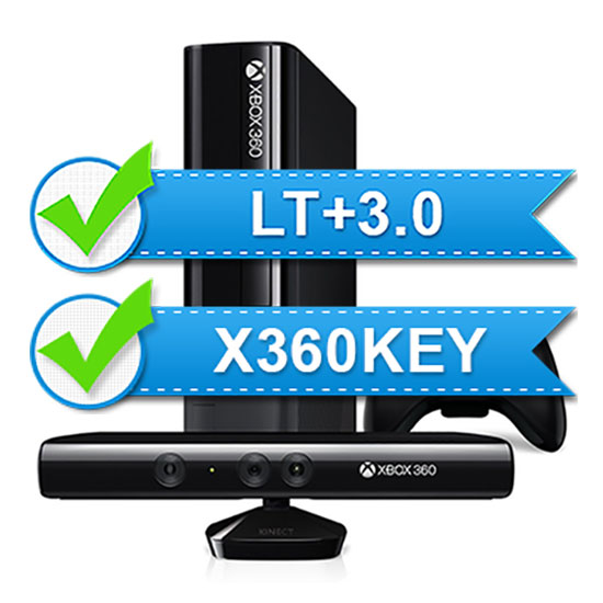 Microsoft Xbox 360 E 250GB + Kinect + Прошивка + X360Key