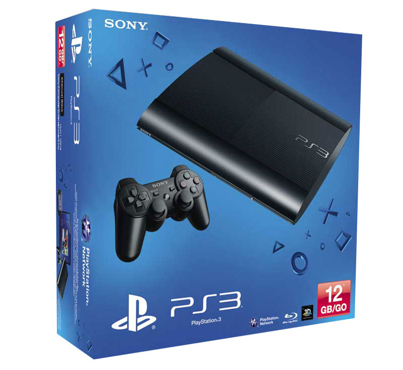 Sony PlayStation 3 Super Slim 12GB Azurite Blue