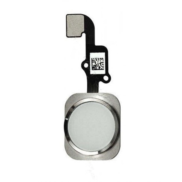  Кнопка Home + шлейф кнопки iPhone 6  (белая)